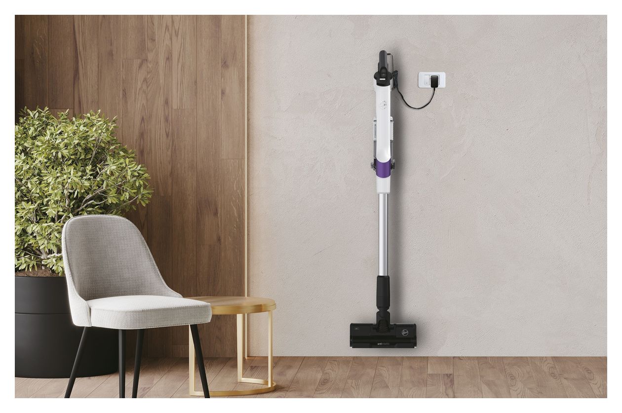 HF202P011 Handstaubsauger Beutellos bis 80 min Laufzeit 14,4 V EPA  (Violett) 