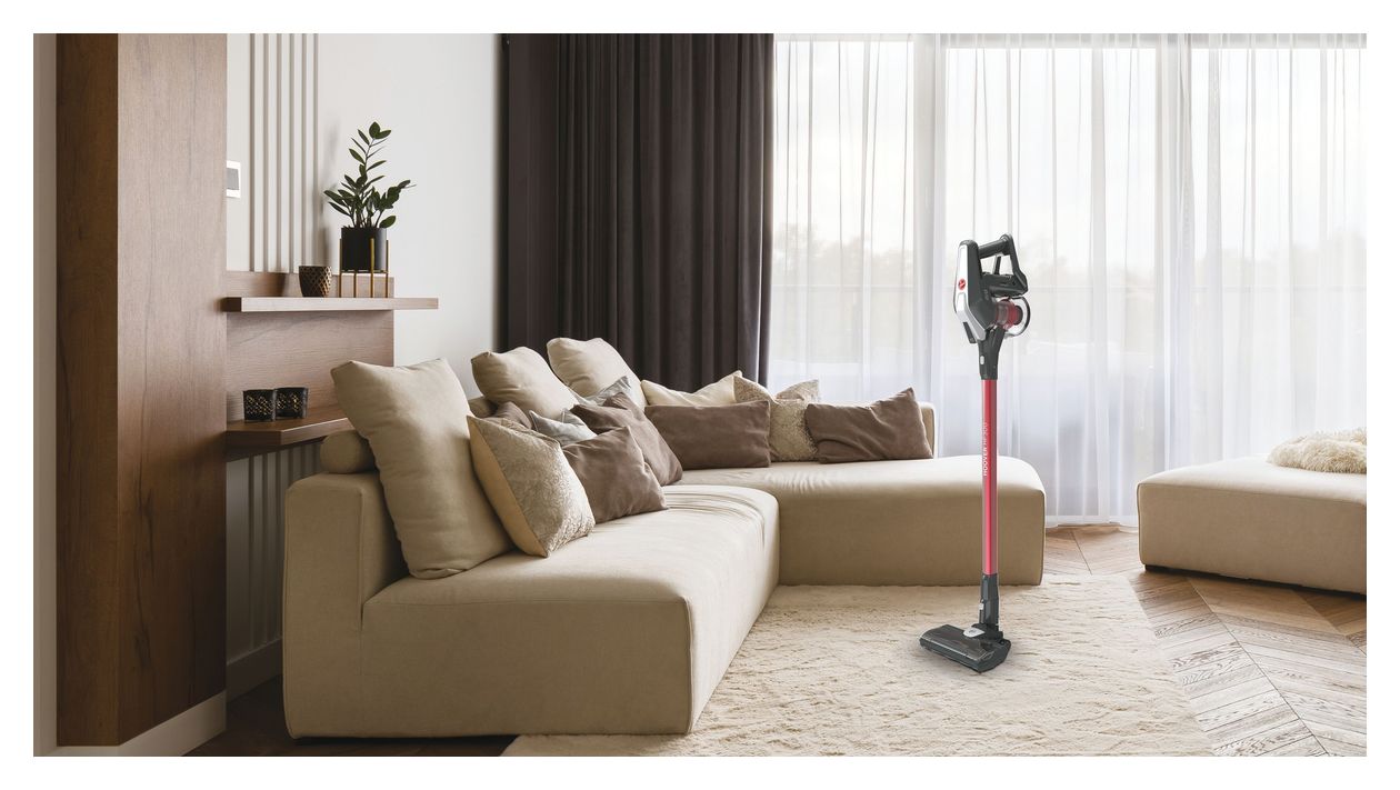 HF322TH011 Handstaubsauger Beutellos bis 40 min Laufzeit 22 V Stoff  (Titan) 