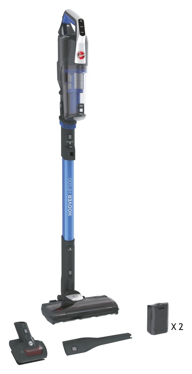 HF522STPE011 Handstaubsauger Beutellos bis 90 min Laufzeit 22 V Micro  (Schwarz, Blau) 