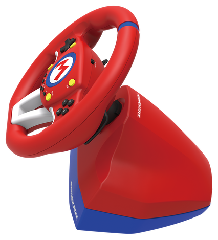 Mario Kart Racing Wheel Pro Mini Analog Lenkrad + Pedale Nintendo Switch Kabelgebunden (Schwarz, Blau, Rot, Weiß) 