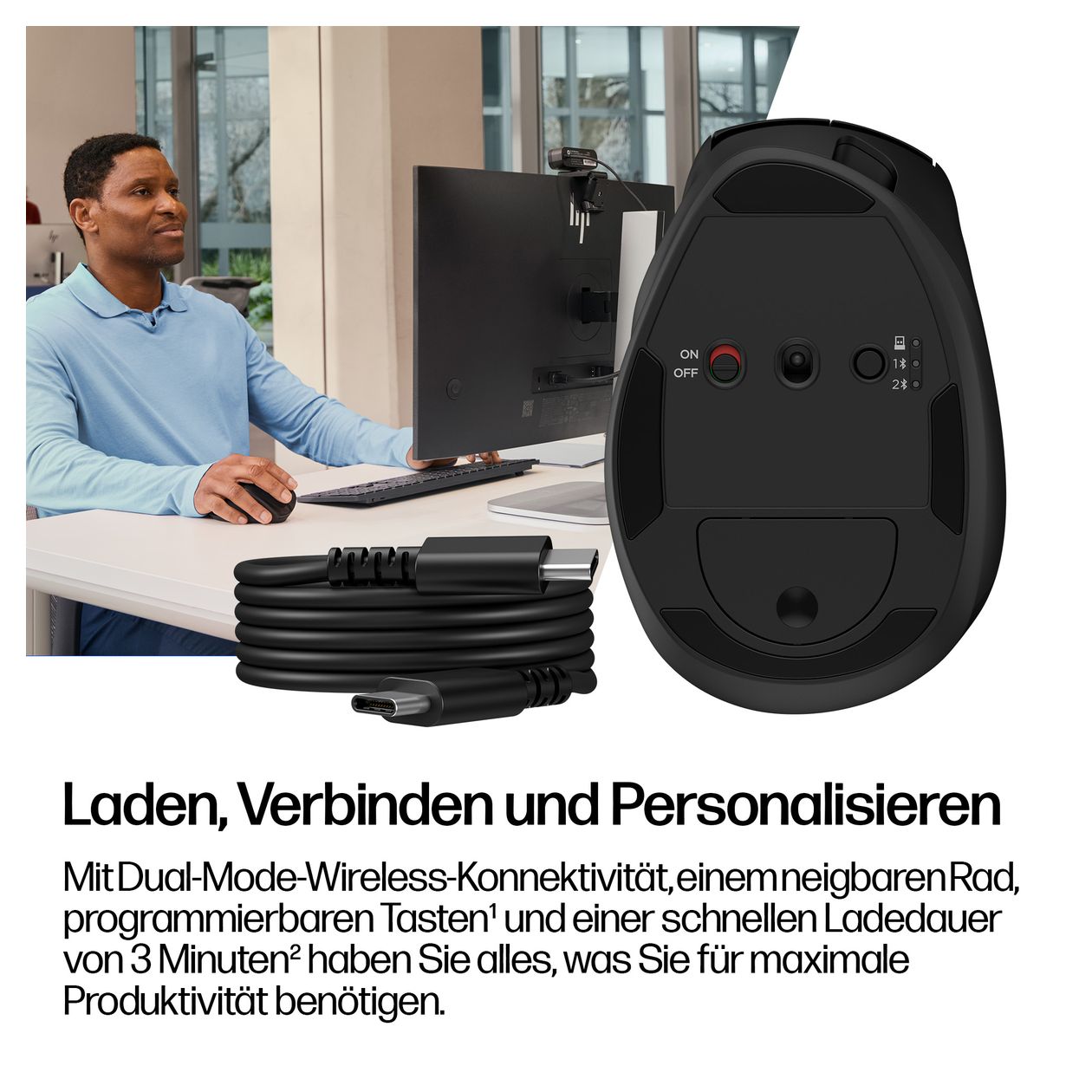 720M 6000 DPI Haus Maus  (Schwarz) 