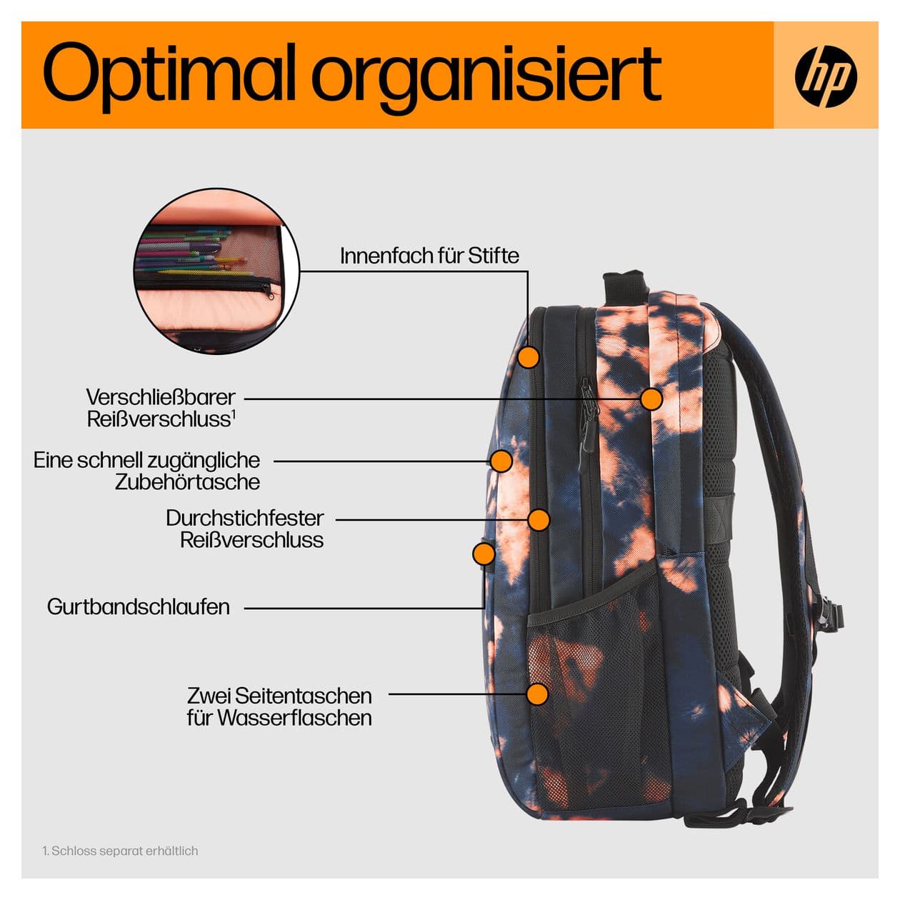 Campus XL Rucksack (Tie Dye) 