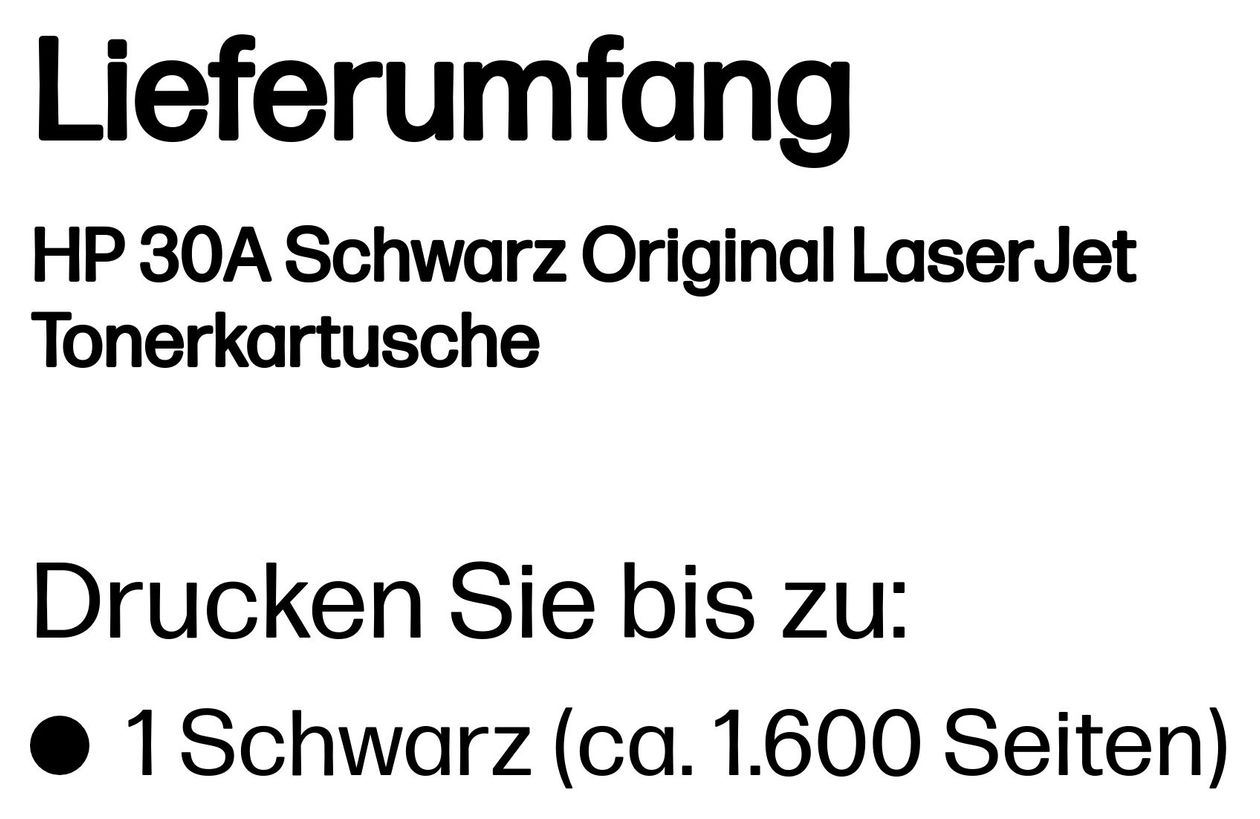 Nr.30A Druckerpatronen Schwarz 