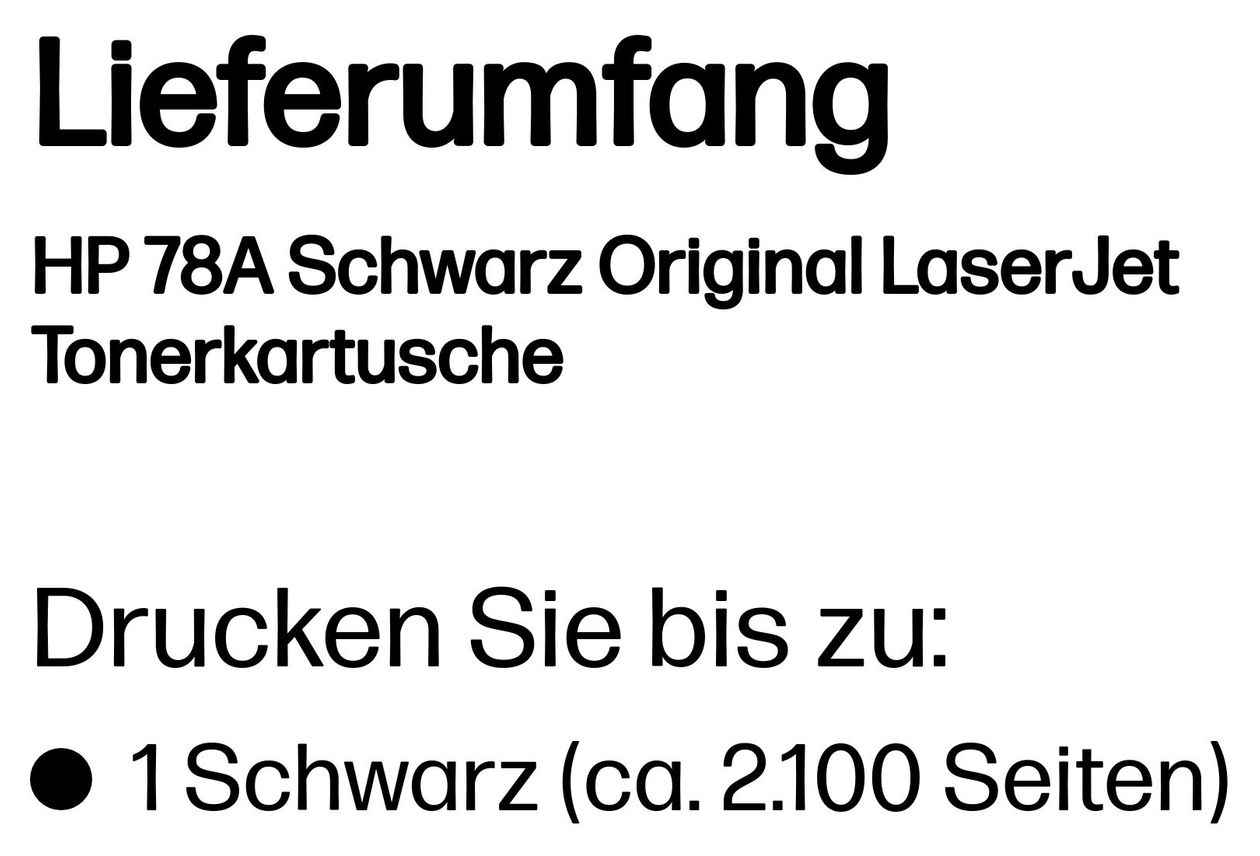 Nr.78A Druckerpatronen Schwarz 