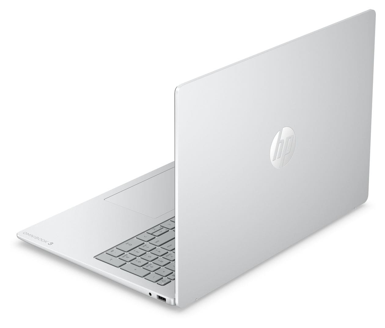 OmniBook 3 16-by0531ng 2K Ultra HD Notebook 40,6 cm (16 Zoll) 1920 x 1200 Pixel 512 GB SSD Windows 11 Home AMD Ryzen 3 max. 4,1 GHz  (Grau, Silber) 