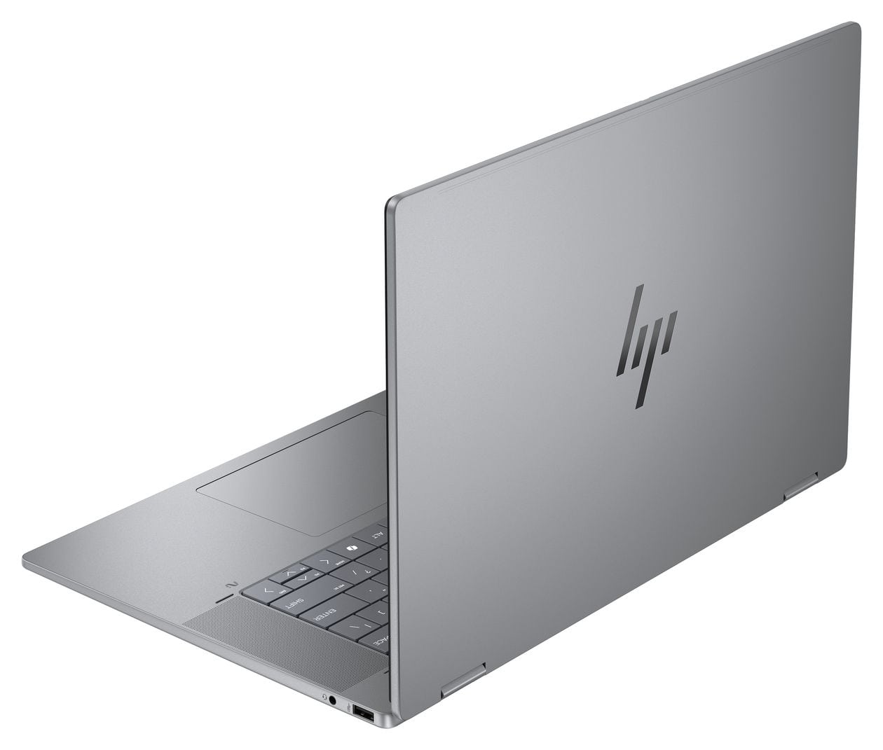 OmniBook X Flip 16-ar0556ng 2K Ultra HD Notebook 40,6 cm (16 Zoll) 1920 x 1200 Pixel 16 GB Ram 1 TB SSD Windows 11 Home AMD Ryzen 5 max. 4,8 GHz  (Silber) 