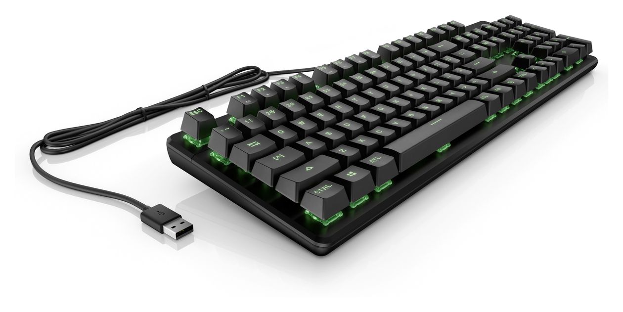 Pavilion Gaming 550 LED Gaming Tastatur USB  (Schwarz) 