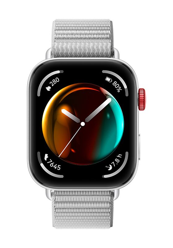 Watch Fit 3 Digital 43.2 mm  Smartwatch Rechteckig 240 h 347 ppi  (Silber) 