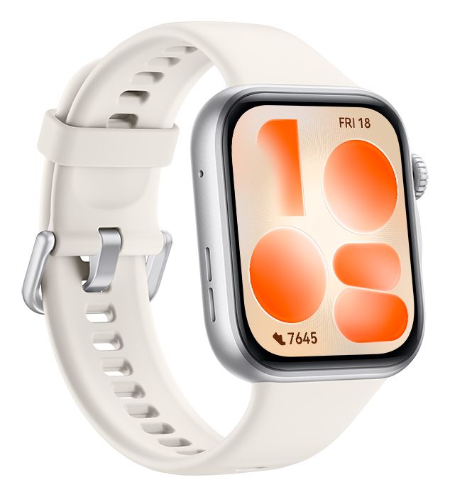Watch Fit 5 Digital 42.9 mm Smartwatch Rechteckig IP6X 240 h 347 ppi  (Silber) 