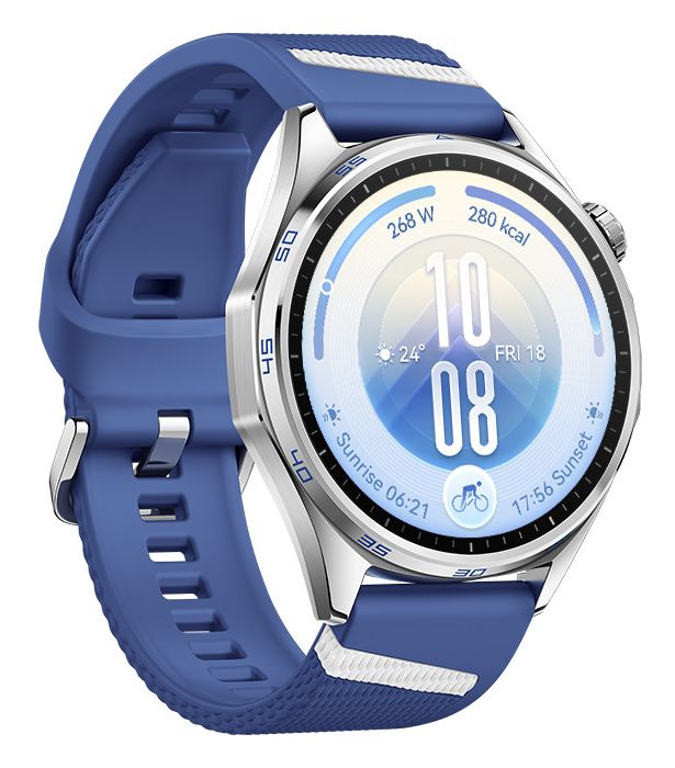 Watch GT 7 46 mm Smartwatch Rund IP68, IP69 21 h 317 ppi  (Edelstahl) 