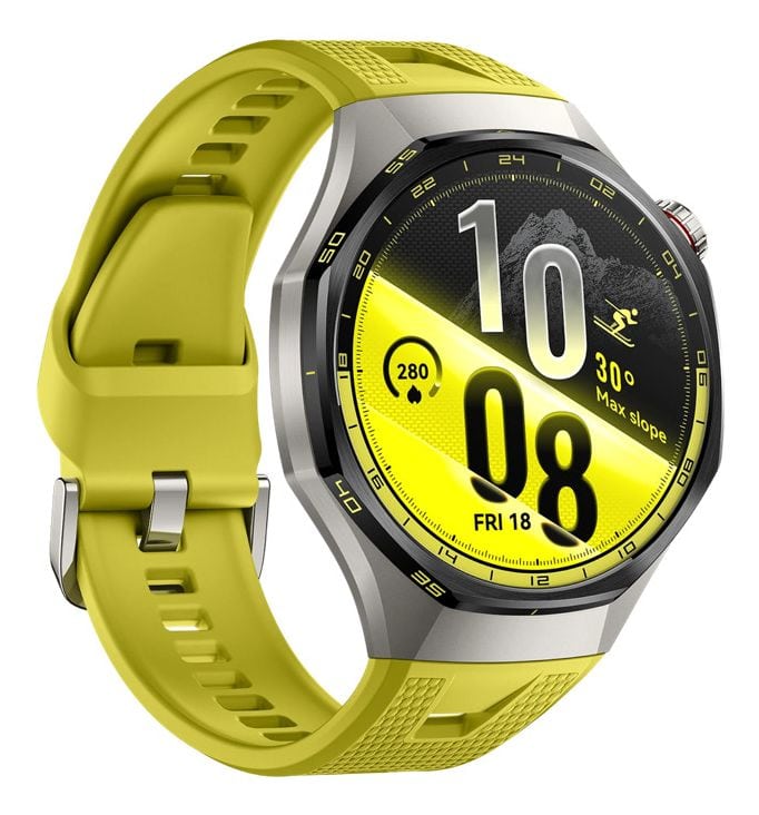 Watch GT 7 Pro 46 mm Smartwatch Rund IP68, IP69 21 h 317 ppi  (Edelstahl, Schwarz) 