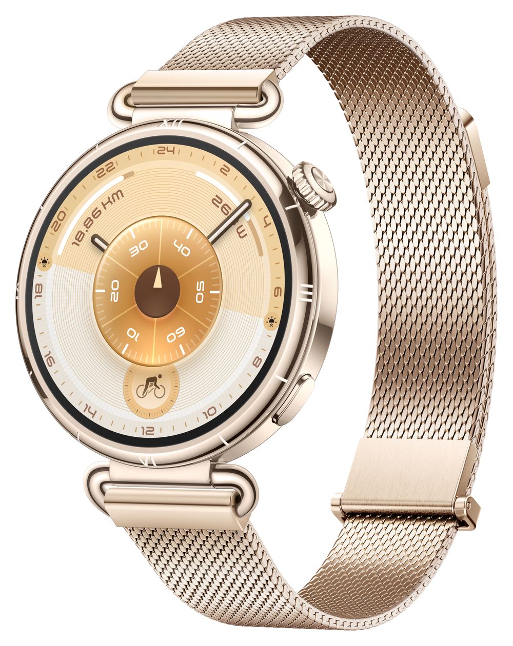 Watch GT6 Digital 41 mm Smartwatch Rund IP69 336 h 352 ppi  (Gold) 