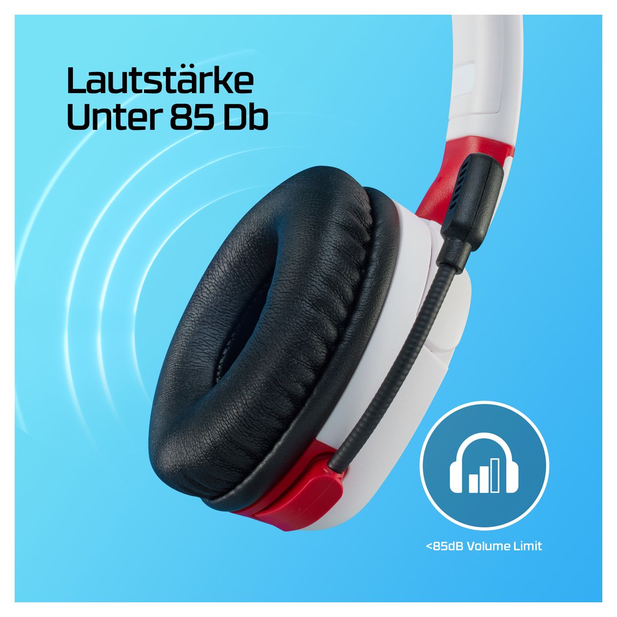 Cloud Mini On-Ear Bluetooth Gaming Kopfhörer kabellos  (Weiß) 