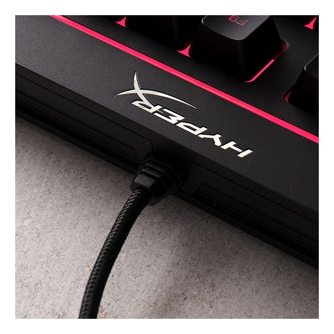 HyperX Alloy Core(DE-Layout) RGB-LED Gaming Tastatur USB  (Schwarz) 
