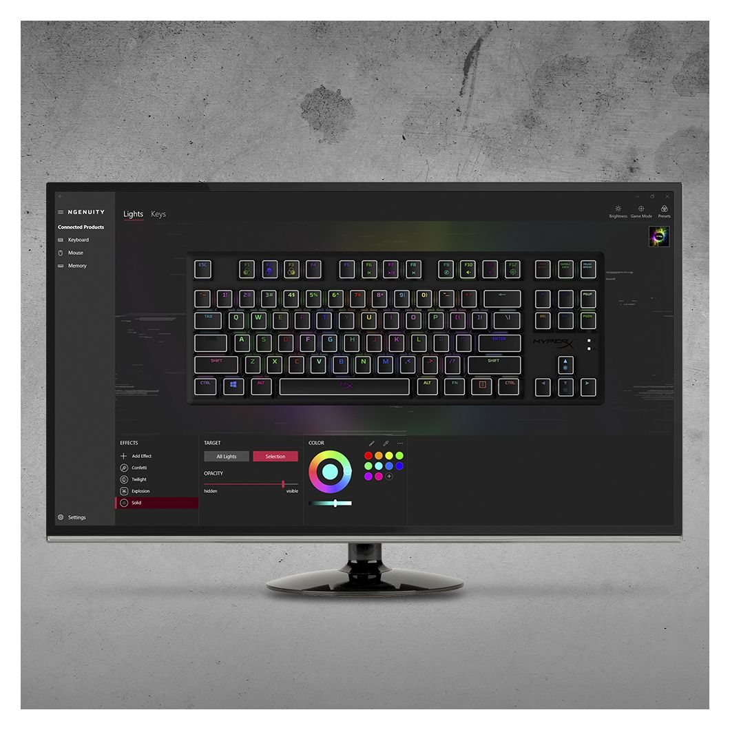 HyperX Alloy Origins Core – Mechanische Gaming-Tastatur – HX Red (DE-Layout) 