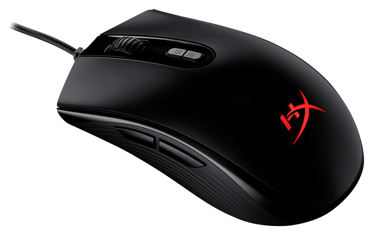 HyperX Pulsefire Core 6200 DPI Gaming Maus Optisch  (Schwarz) 