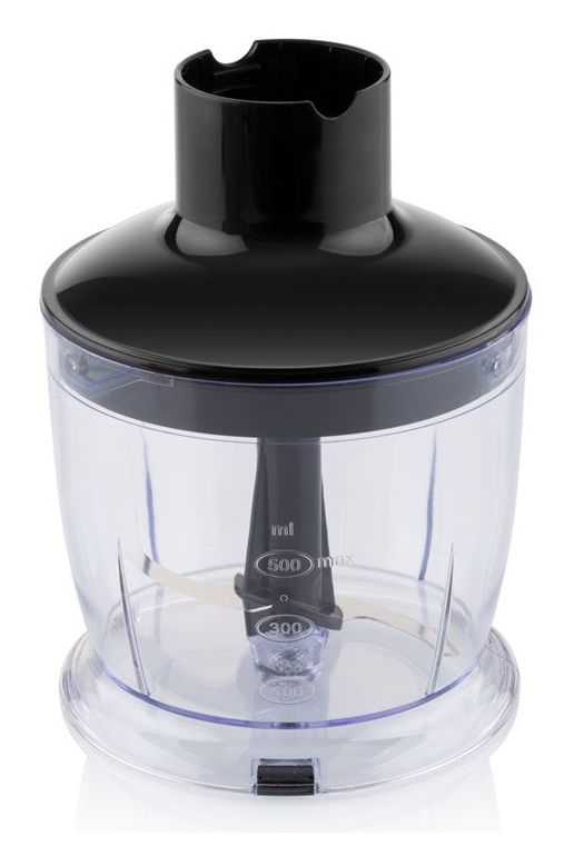 HB1000 Stabmixer 1000 W 5 Stufen  (Schwarz, Edelstahl) 