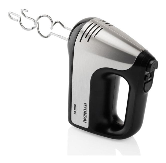 HM708 Handmixer 400 W 5 Stufen  (Schwarz, Edelstahl) 