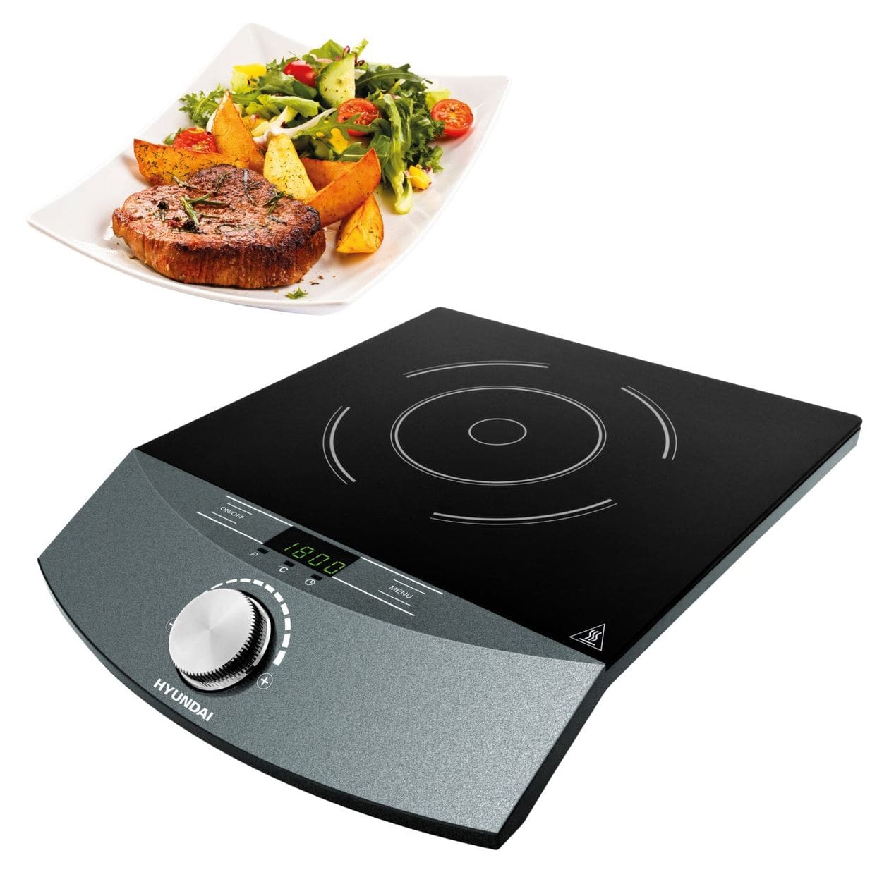 IND133 30 cm Induktions Kochfeld/Herdplatte 1 Zone(n) 