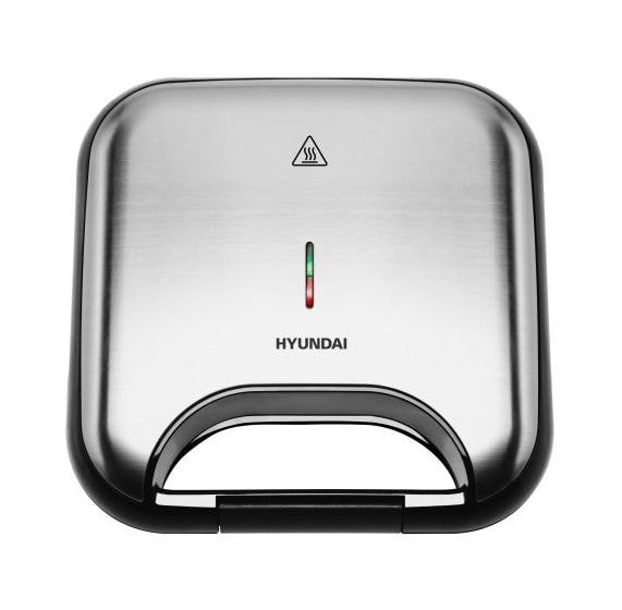 SM615 Sandwichmaker 750 W für 2 Sandwiches  (Schwarz, Silber) 