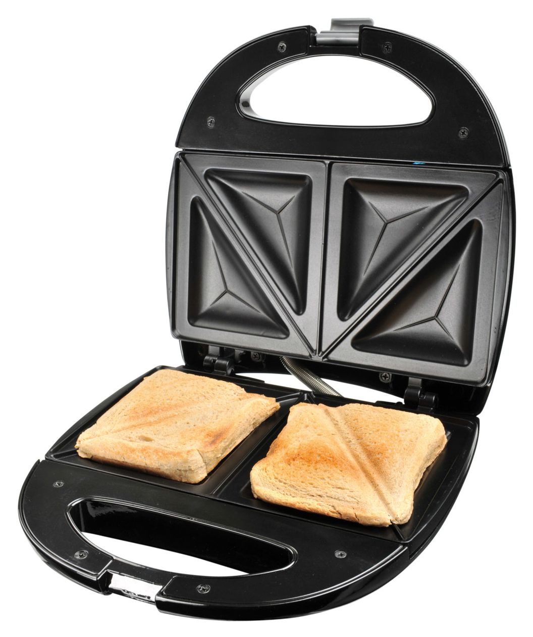 SM626 Sandwichmaker 750 W für 2 Sandwiches  (Schwarz) 