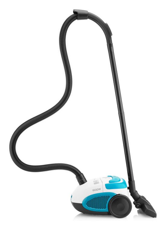 UVC068 Bodenstaubsauger mit Staubbeutel 800 W  (Weiß, Blau) 