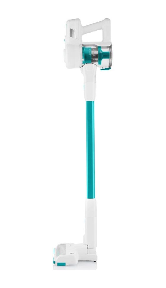 VC938 Handstaubsauger Beutellos 26,5 V HEPA  (Weiß, Türkis) 