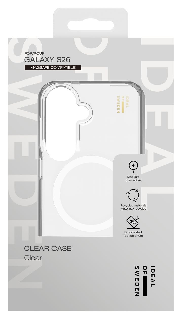 Clear Case MagSafe für Samsung Galaxy S26 (Transparent) 