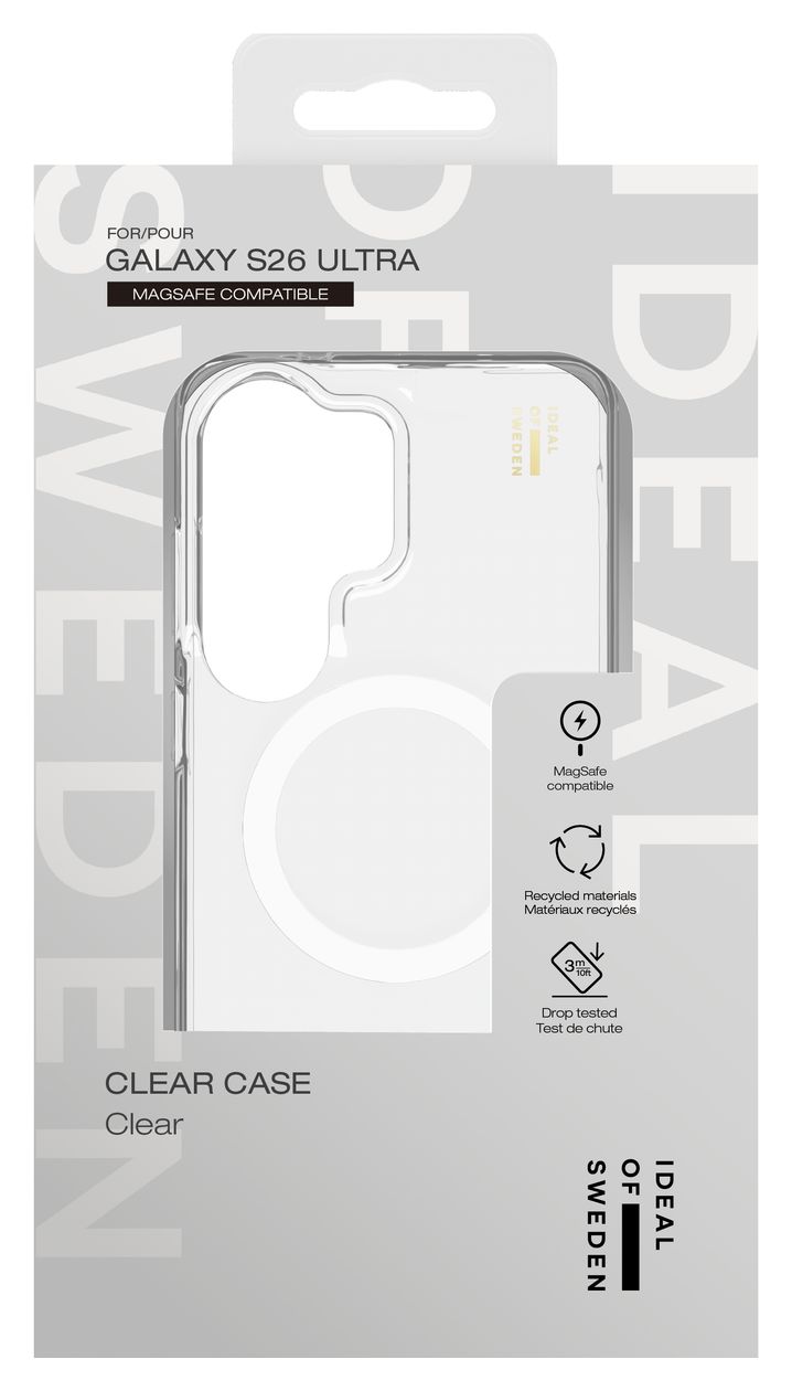 Clear Case MagSafe für Samsung Galaxy S26 Ultra (Clear) 