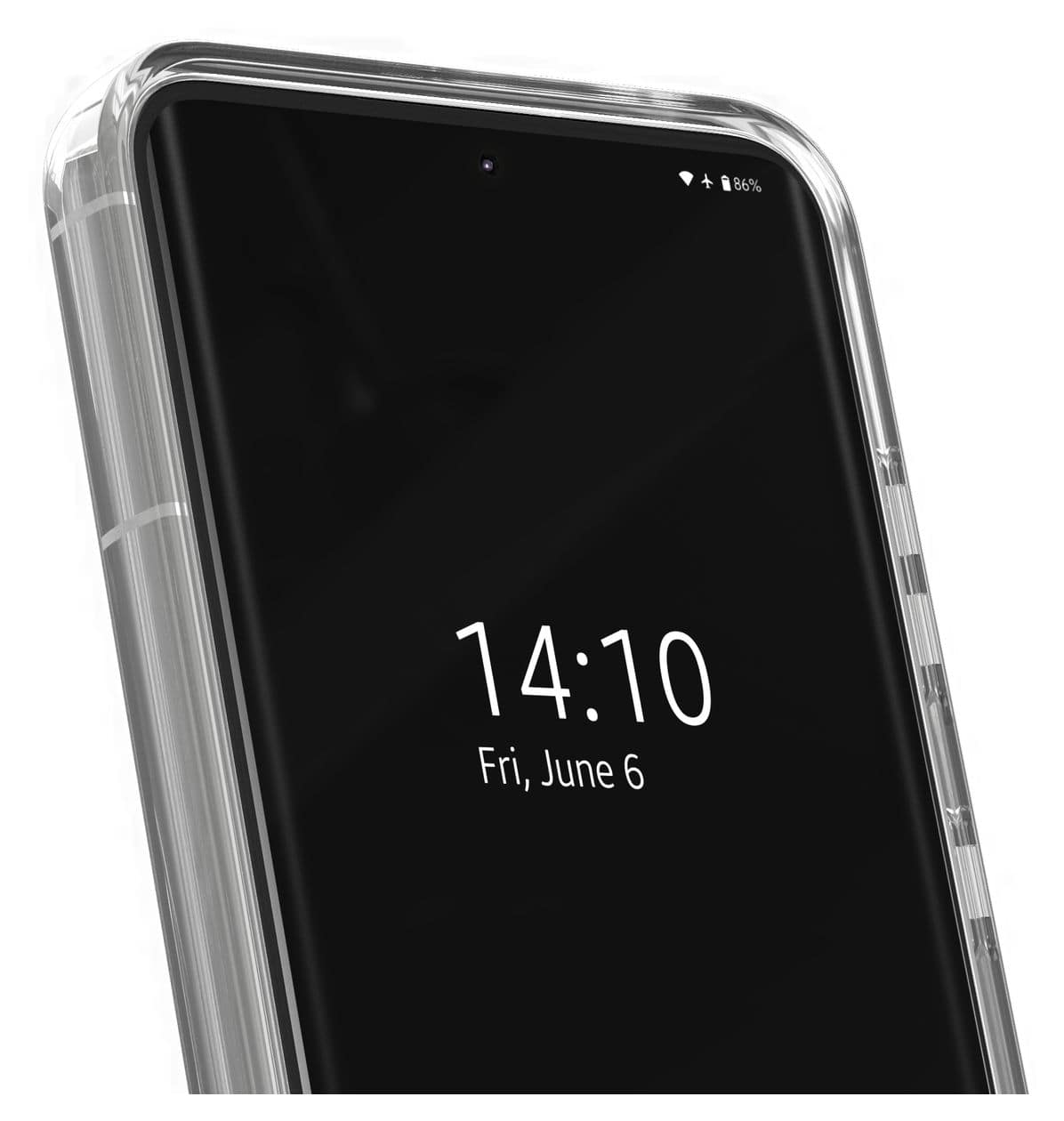 IDCLCMS-S24-507 Cover für Samsung Galaxy S24/S25  (Transparent) 