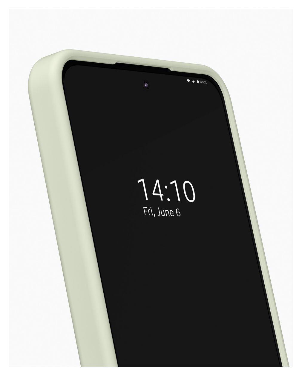 Silicone Case MagSafe für Samsung Galaxy A37 (Sage Green) 