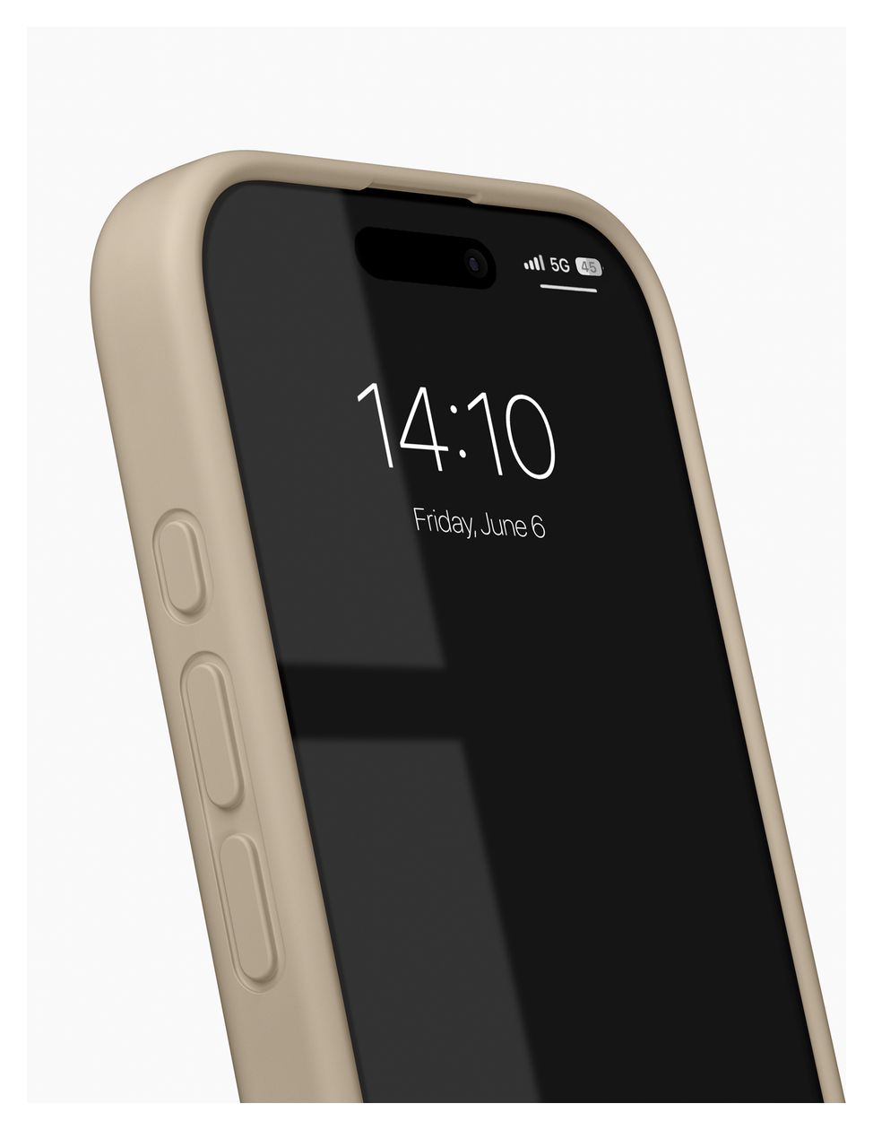 Silicone Case MagSafe Cover für Apple iPhone 17 (Perfect Beige) 