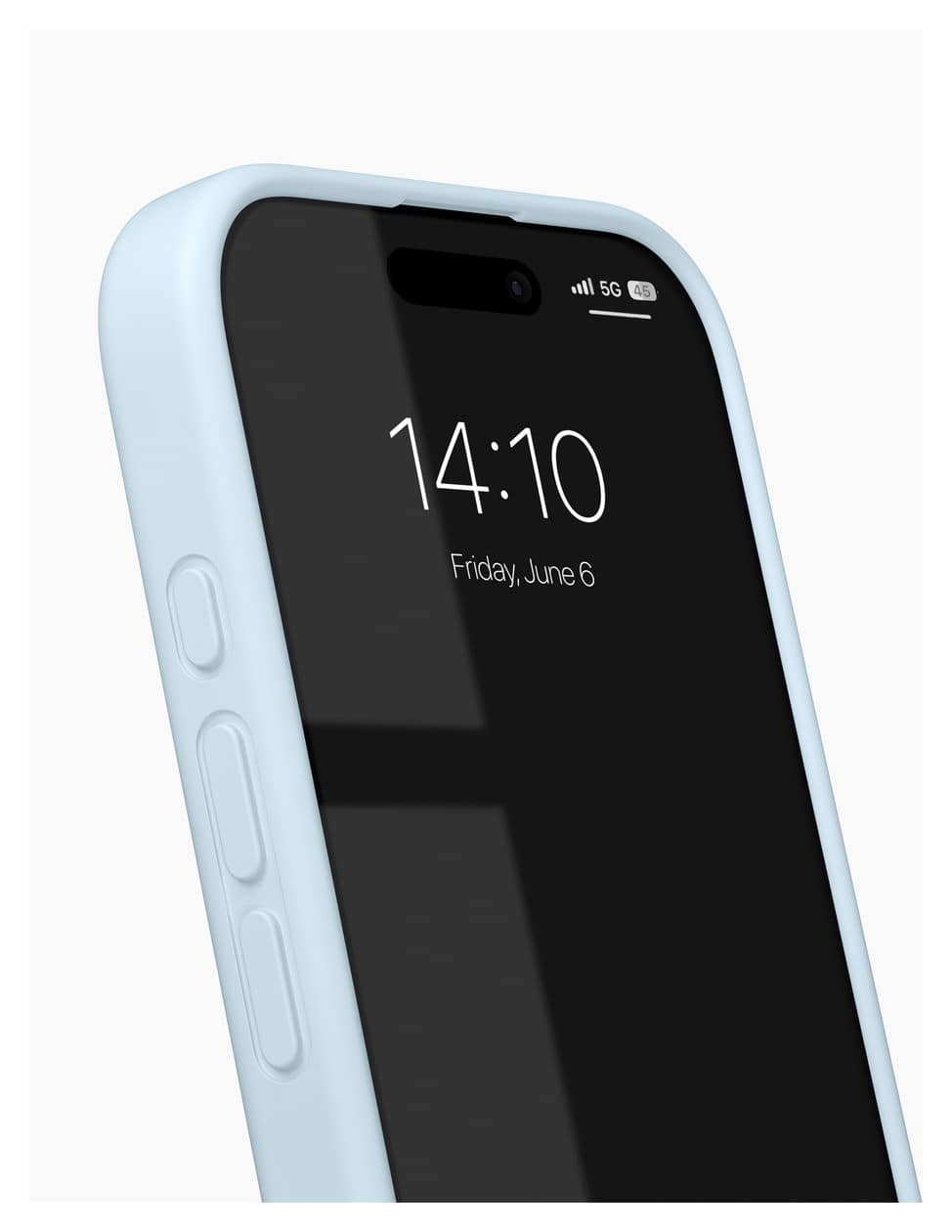 Silicone Case MagSafe Cover für Apple iPhone 17 (Light Blue) 