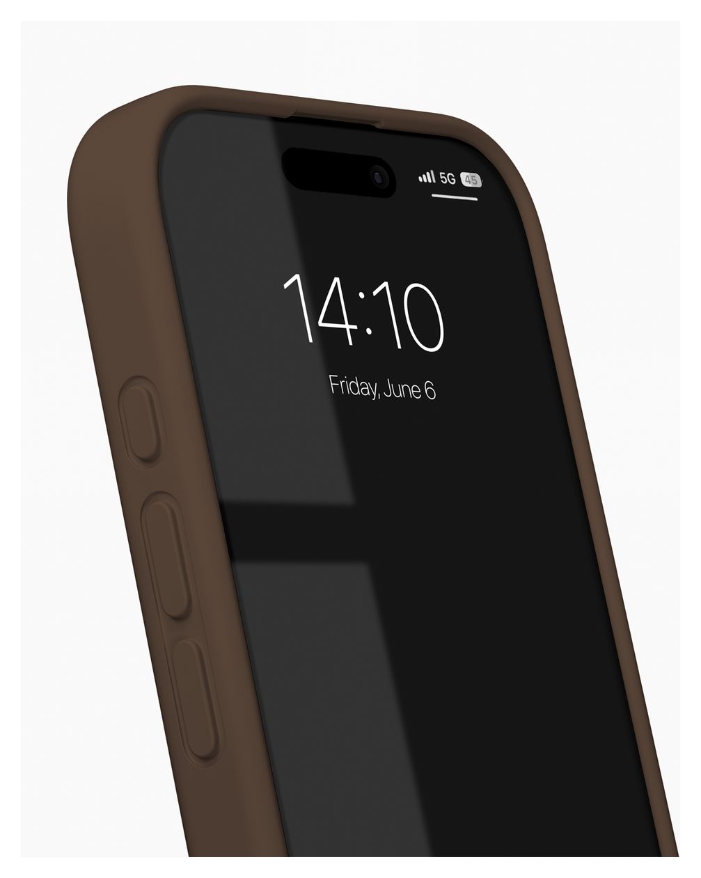 Silicone Case MagSafe Cover für Apple iPhone 17 (Mocha Mousse) 