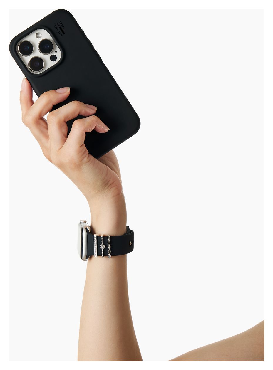 IDSWB-3842-ML-01 Armband 20 mm Apple Watch 38/40/41/42 (Series10) - M/L  (Schwarz) 