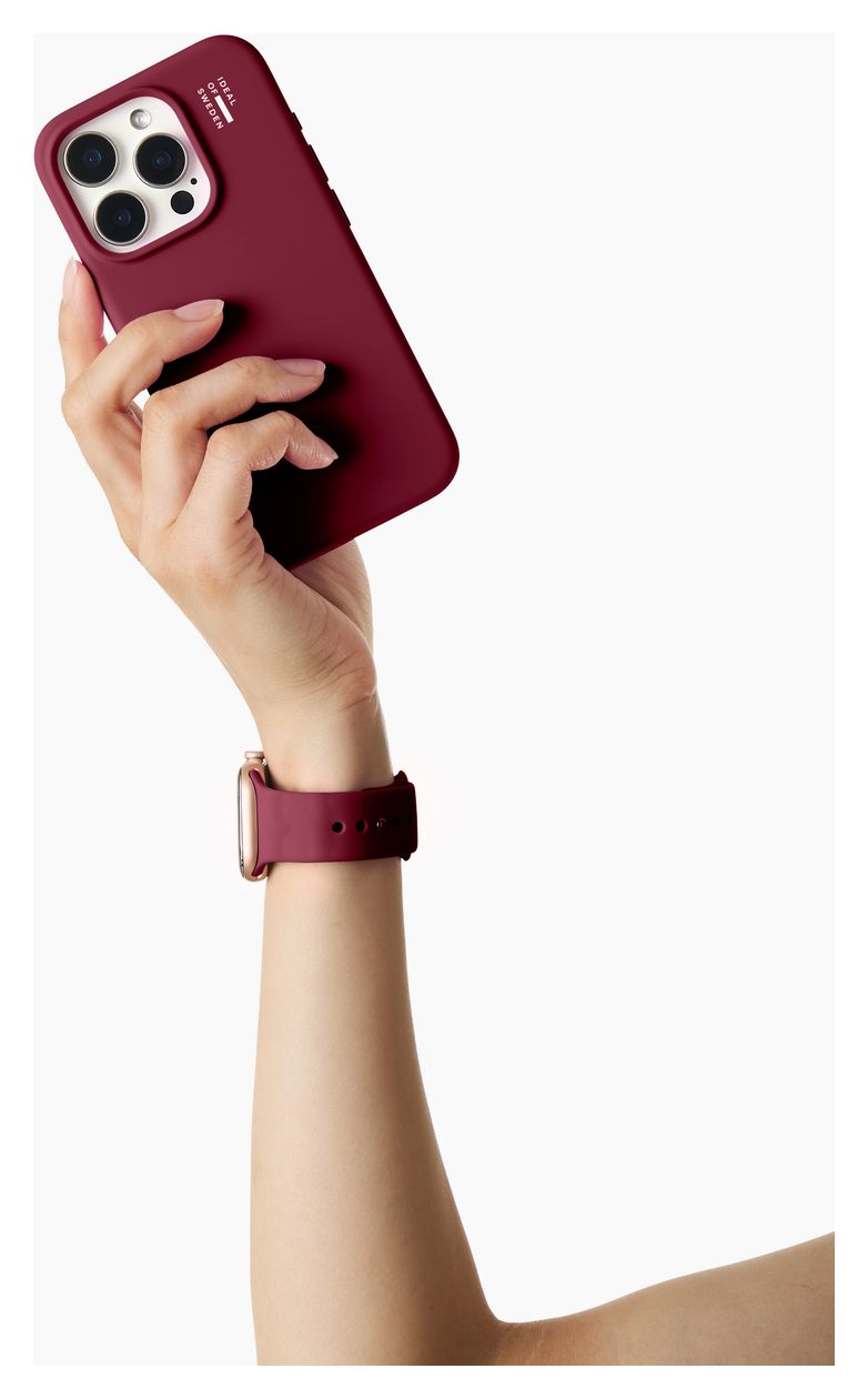 IDSWB-3842-SM-638 Armband 20 mm Apple Watch 38/40/41/42 (Series10) - S/M  (Rot) 