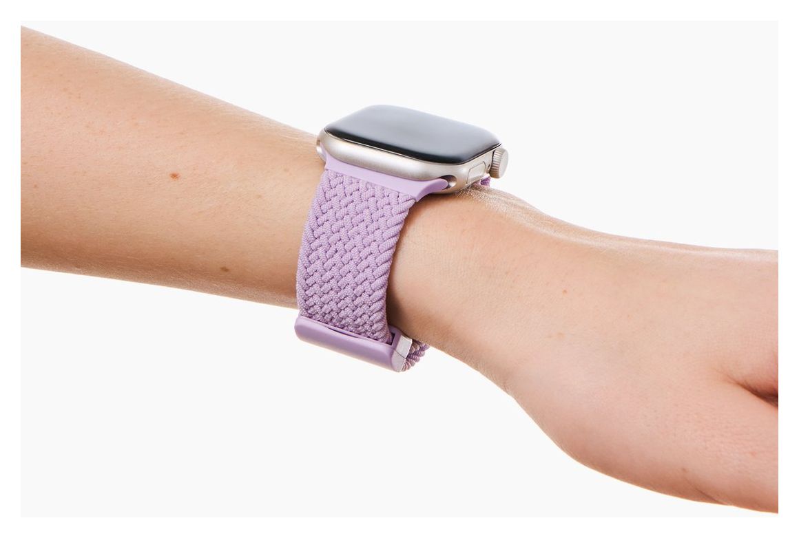 Lavender Milk Watch Band Armband 42 mm Apple Watch Series 1–3 44 mm Apple Watch Series 4–6 44 mm Apple Watch SE (1. – 3. Generation) 45 mm Apple Watch Series 7–9 46 mm Apple Watch Series 10–11 49 mm Apple Watch Ultra/Ultra 2–3 