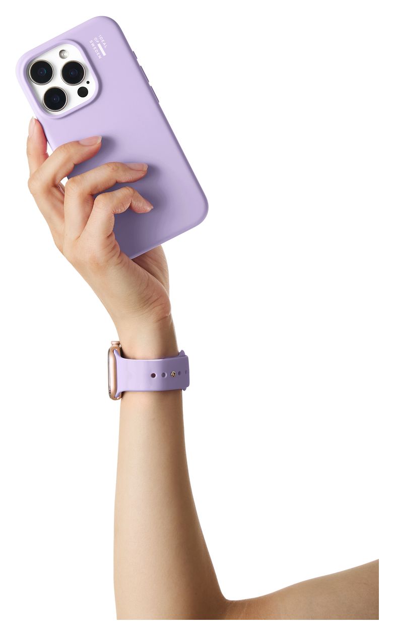 Silicone Watch Band Armband 20 mm Apple Watch 42/44/45/46/49 - S/M  (Violett) 