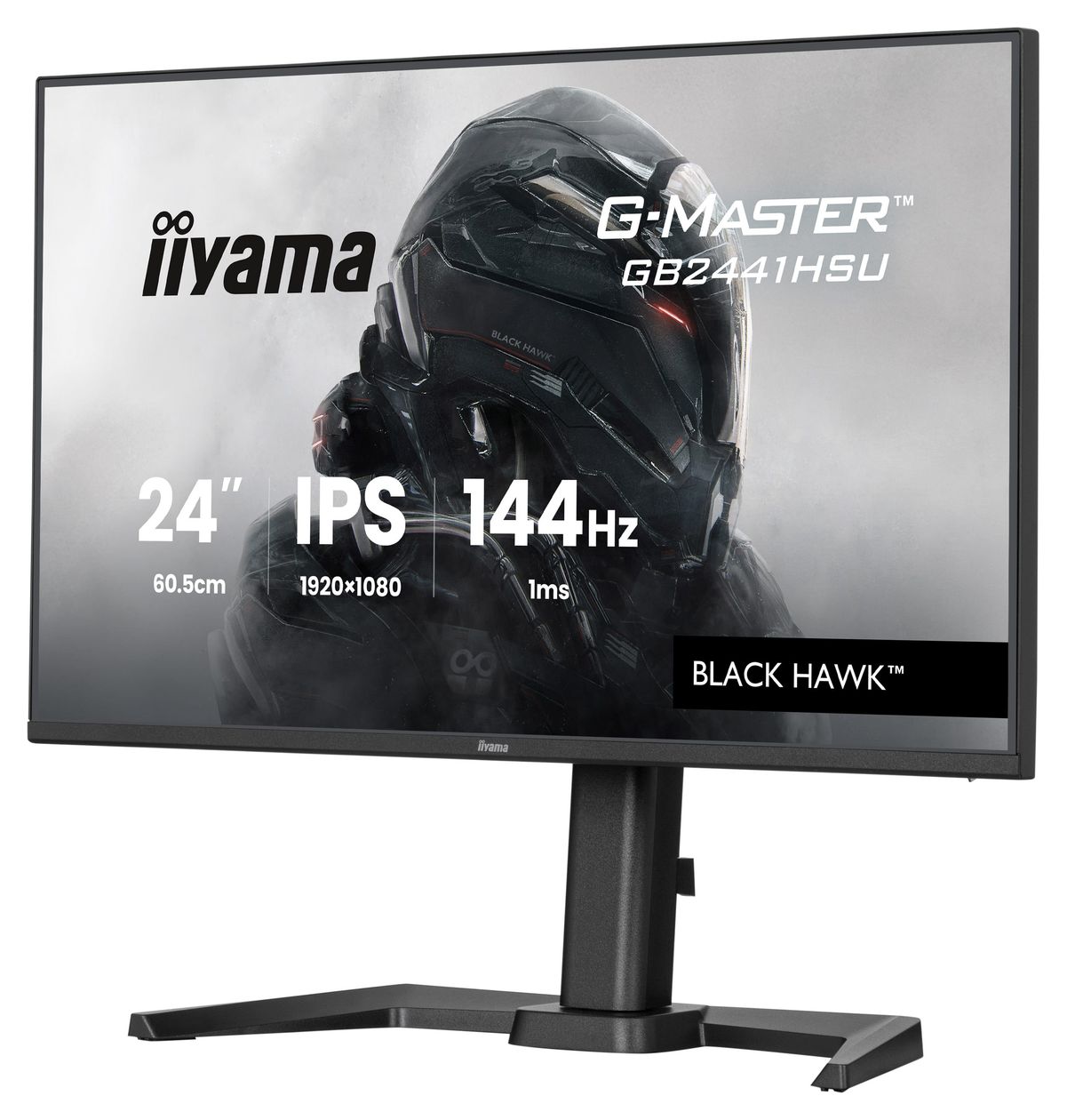 G-Master GB2441HSU-B1 Full HD Monitor 60,5 cm (23.8 Zoll) 16:9 350 cd/m²  (Schwarz) 