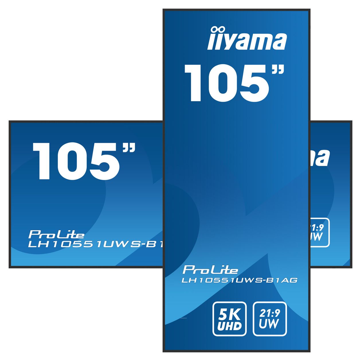 ProLite LH10551UWS-B1AG 5K Ultra HD Monitor 2,67 m (105") 21:9 8 ms  (Schwarz) 
