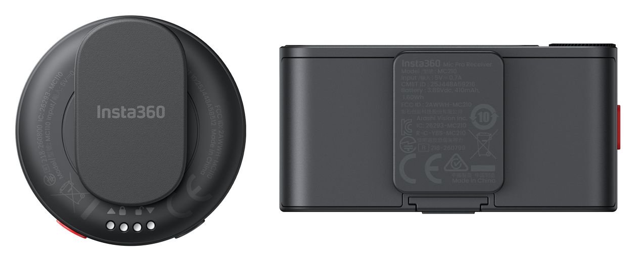 Mic Pro (1 Sender + 1 Empfänger)  (Schwarz) 