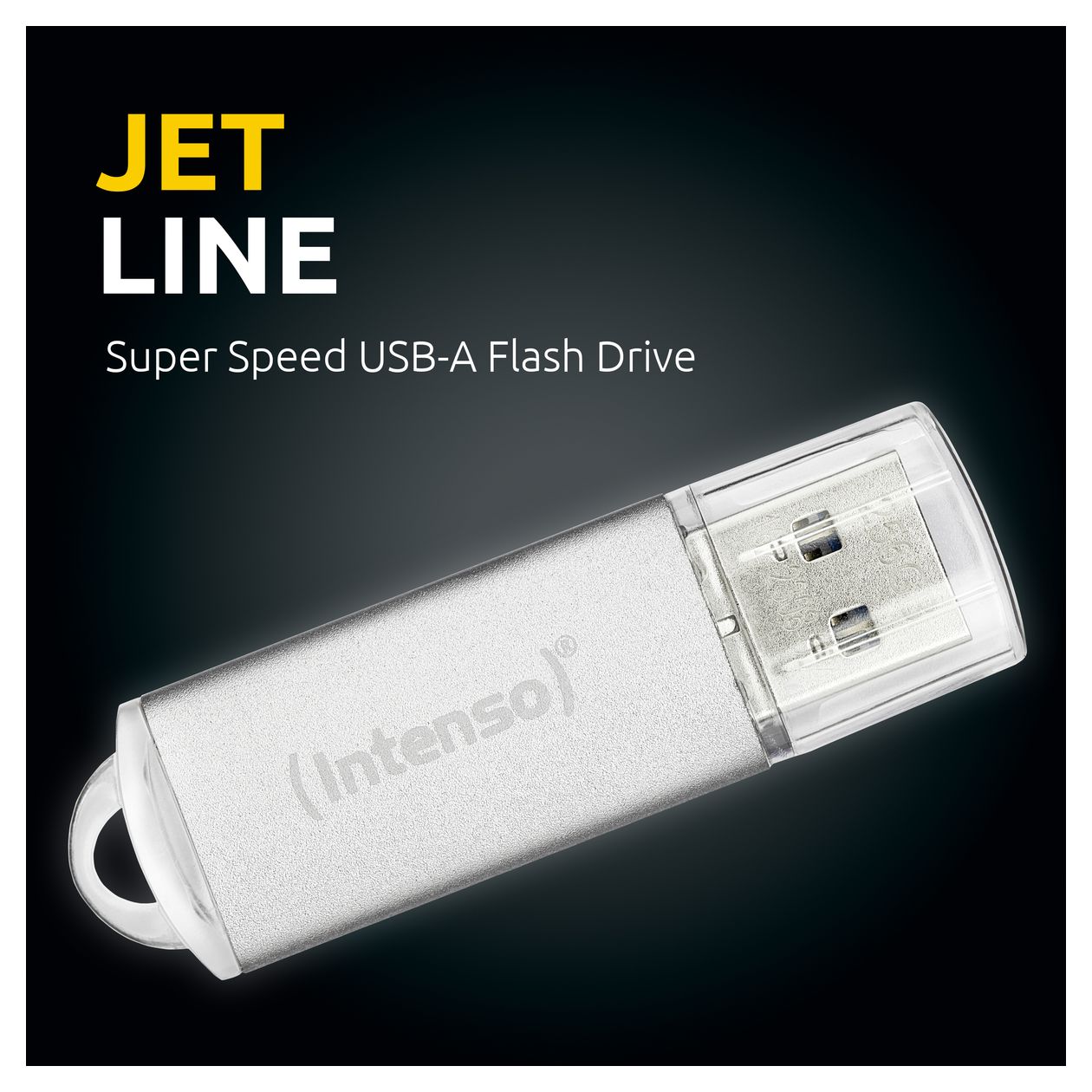Jet Line USB Typ-A Stick 64 GB  (Silber) 