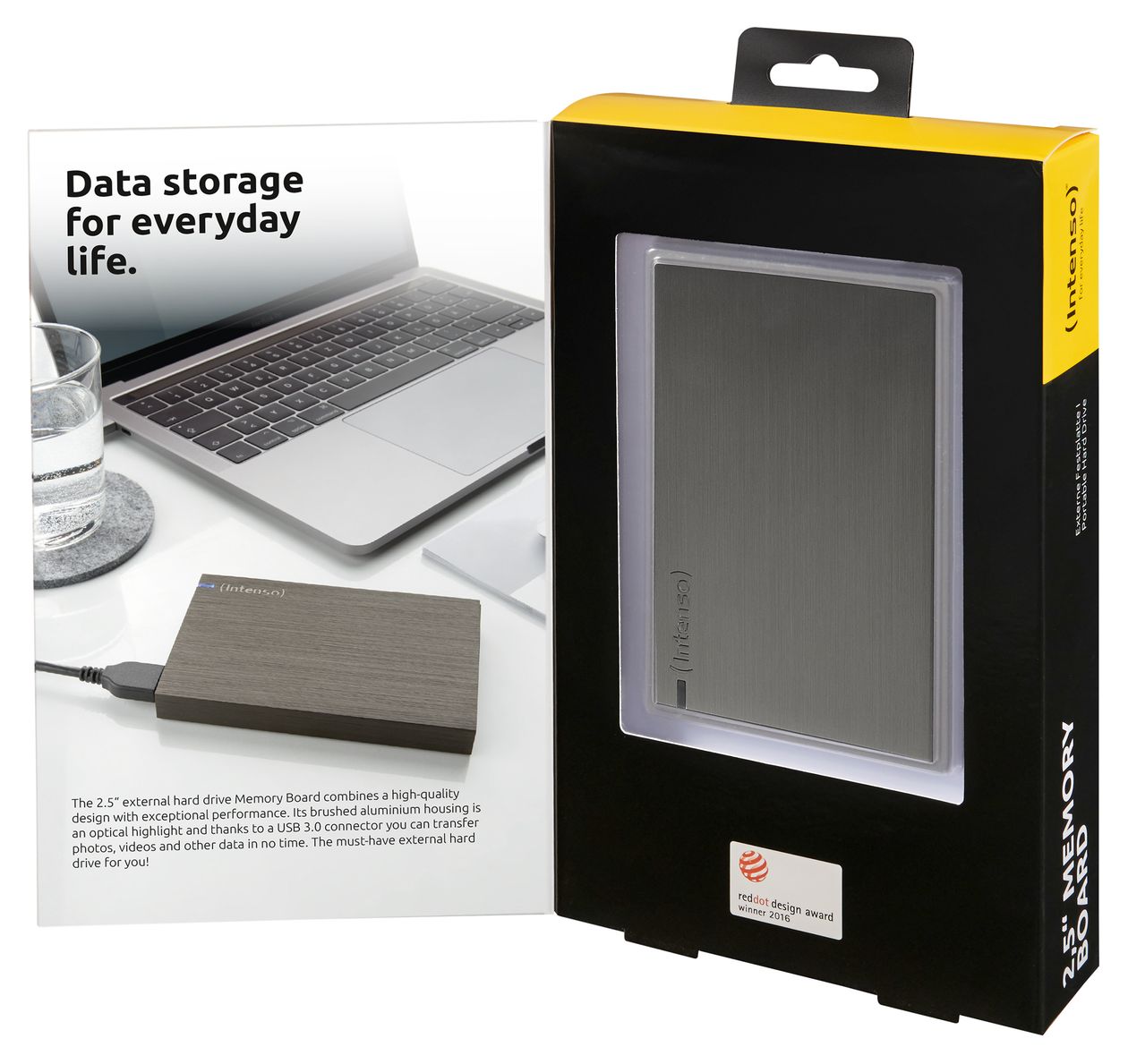 Memory Board 2 TB externe Festplatte 2.5"  (Anthrazit) 