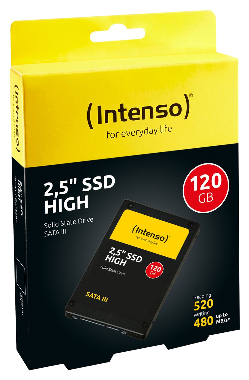 Performance 120 GB SSD Serial ATA III 2.5"  (Schwarz) 
