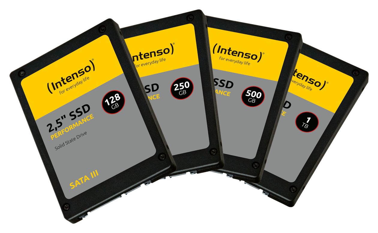 Performance 128 GB SSD Serial ATA III 2.5"  (Schwarz) 