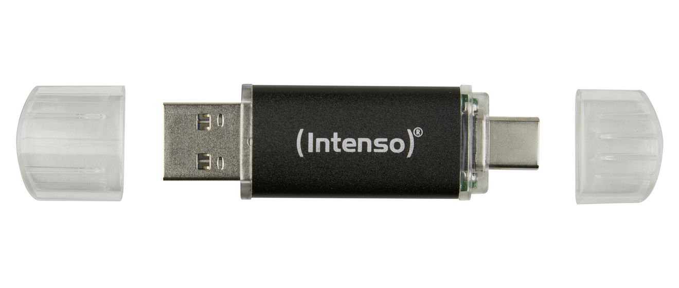Twist Line USB Type-A / USB Type-C Stick 256 GB  (Anthrazit) 