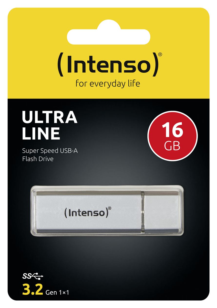 Ultra Line USB Typ-A Stick 16 GB  (Silber) 