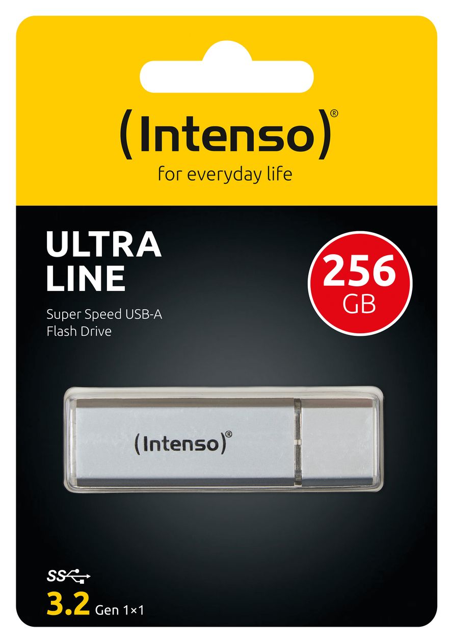 Ultra Line USB Typ-A Stick 256 GB  (Silber) 