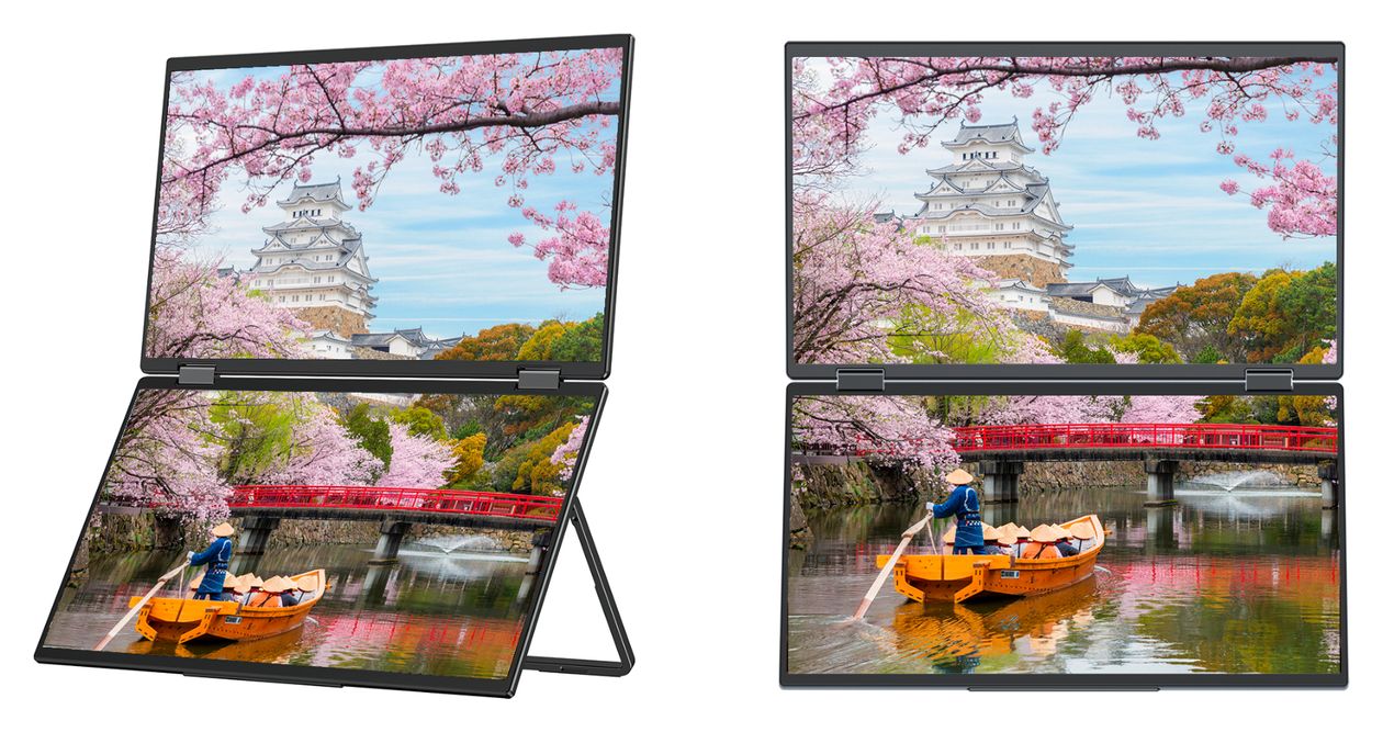 JN-DMD-IPS156F Full HD Monitor 39,6 cm (15.6 Zoll) 16:9 20 ms 250 cd/m²  (Schwarz) 