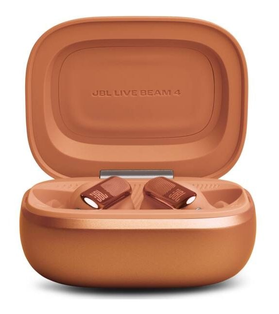 Live Beam 4 In-Ear Bluetooth Kopfhörer kabellos 10 h Laufzeit IP55  (Orange) 